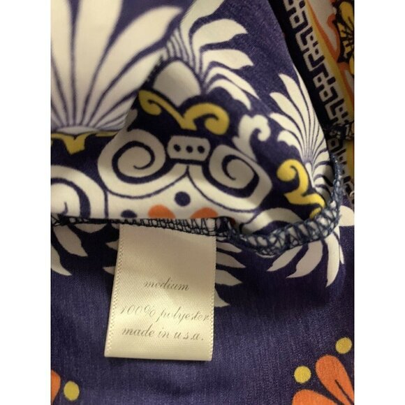 Francescas Medium Blouse Cold Shoulder Boho Floral - Picture 8 of 8